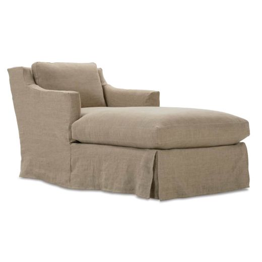 Picture of Madeline Slipcovered Chaise Chair